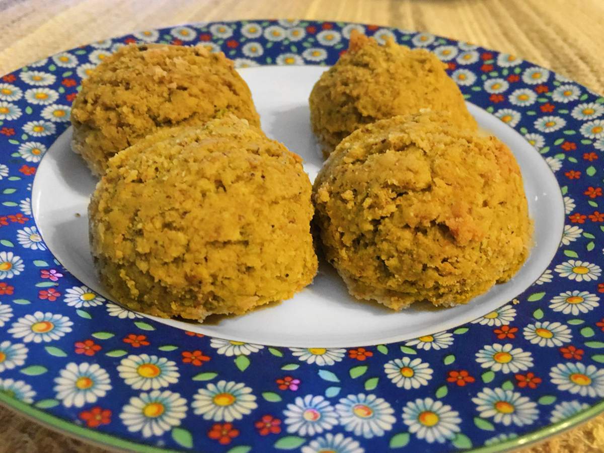 Fıstıklı Kaşık Kurabiye