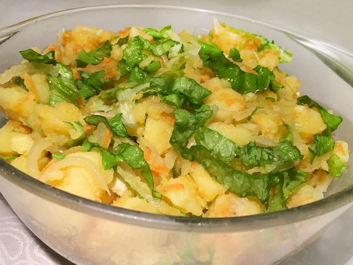 Havuçlu Patates Salatasi