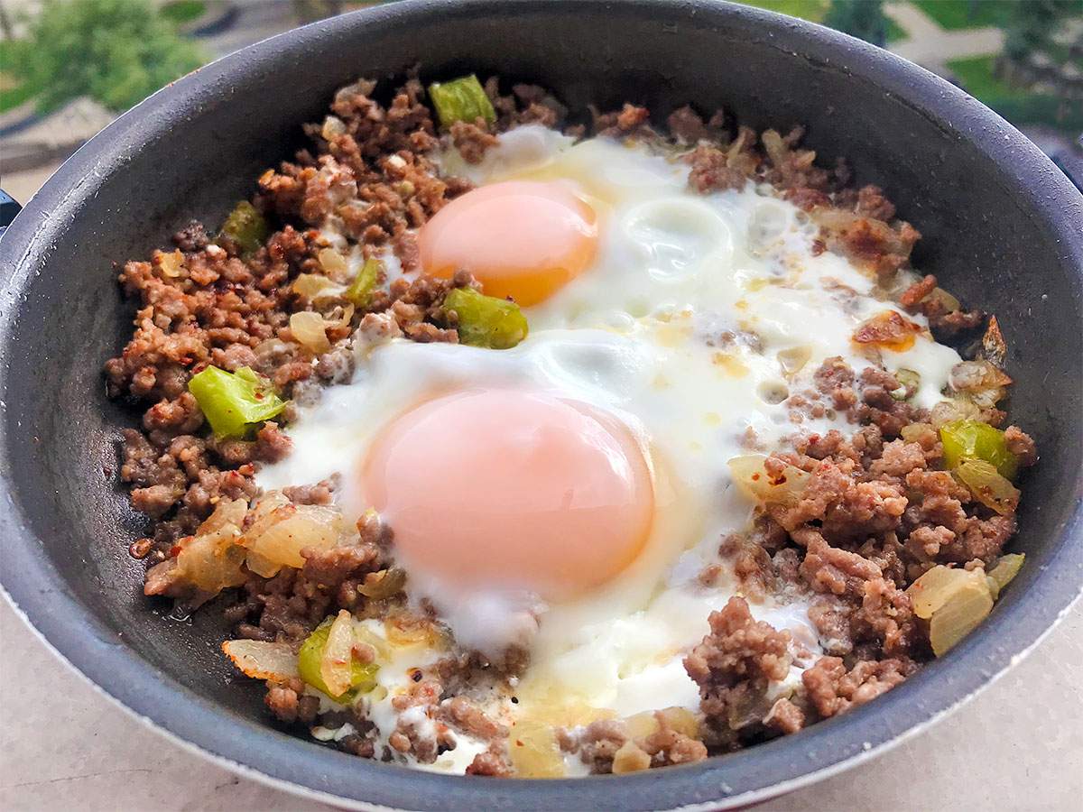Kıymalı Yumurta