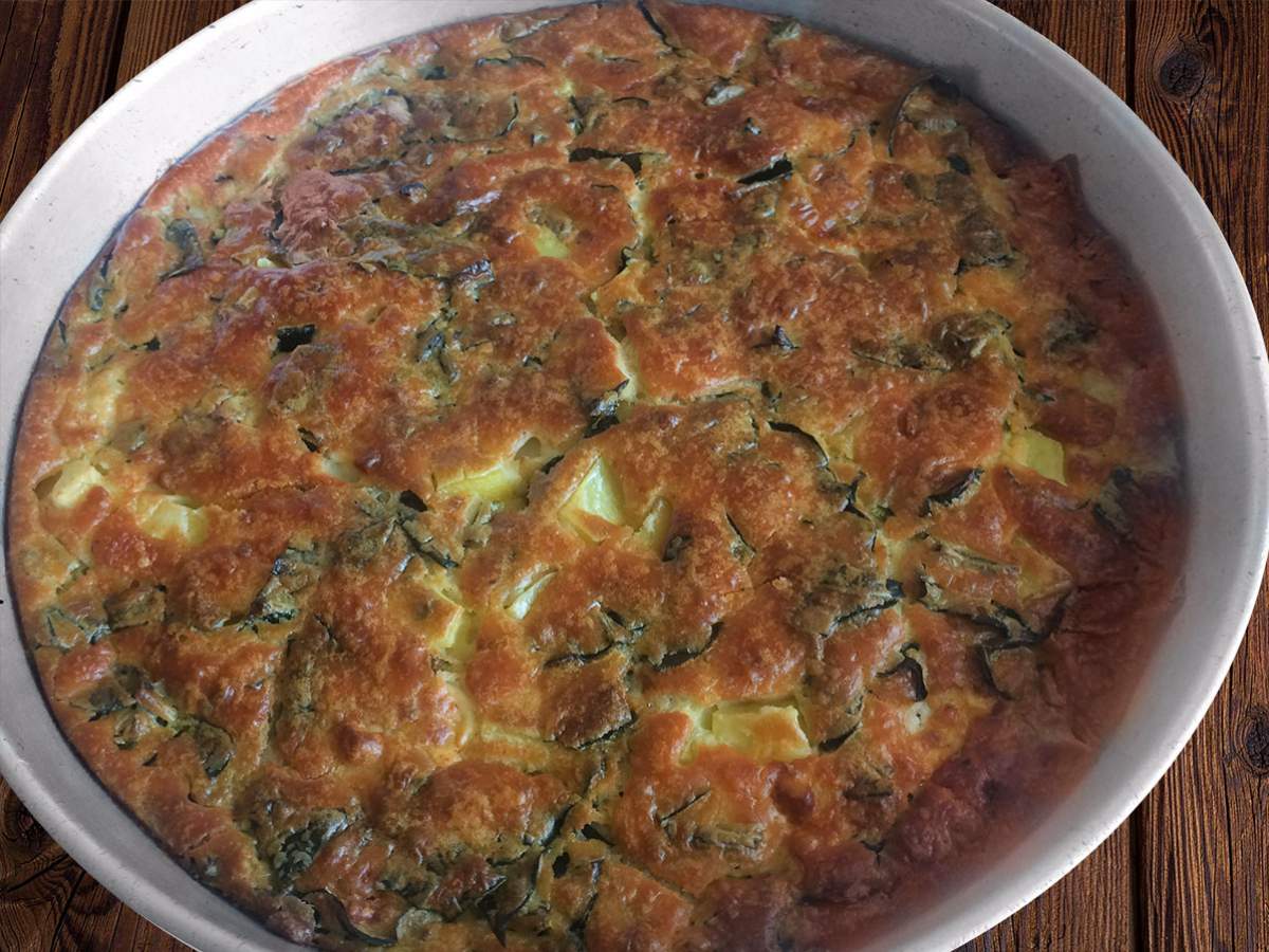 Patatesli Pazılı Tuzlu Kek
