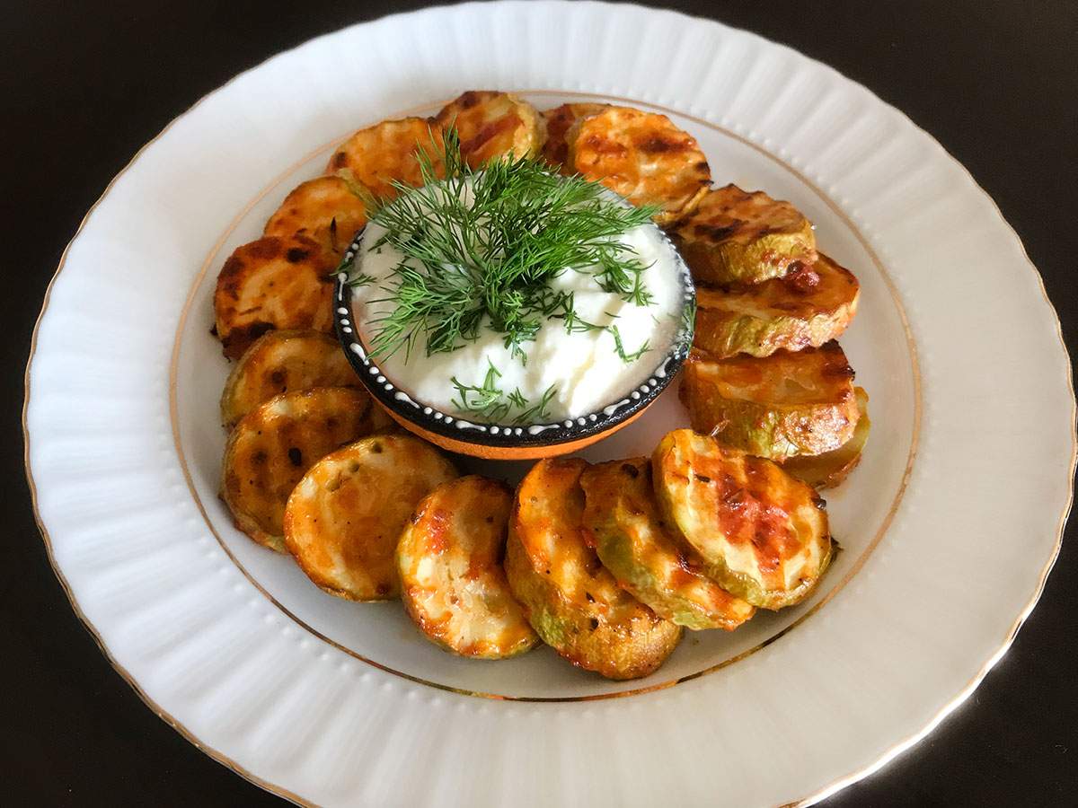 Soslu Fırın Kabak