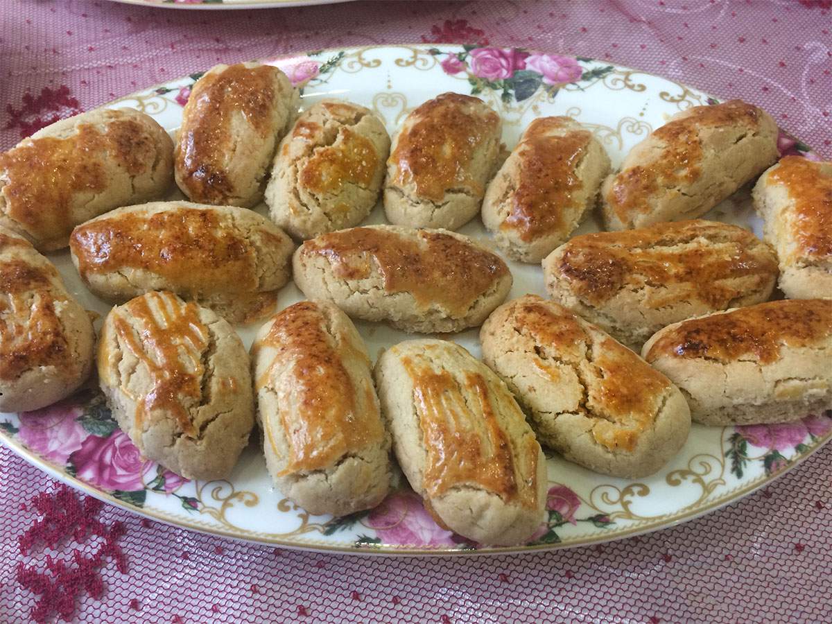 Tahinli Cevizli Kurabiye