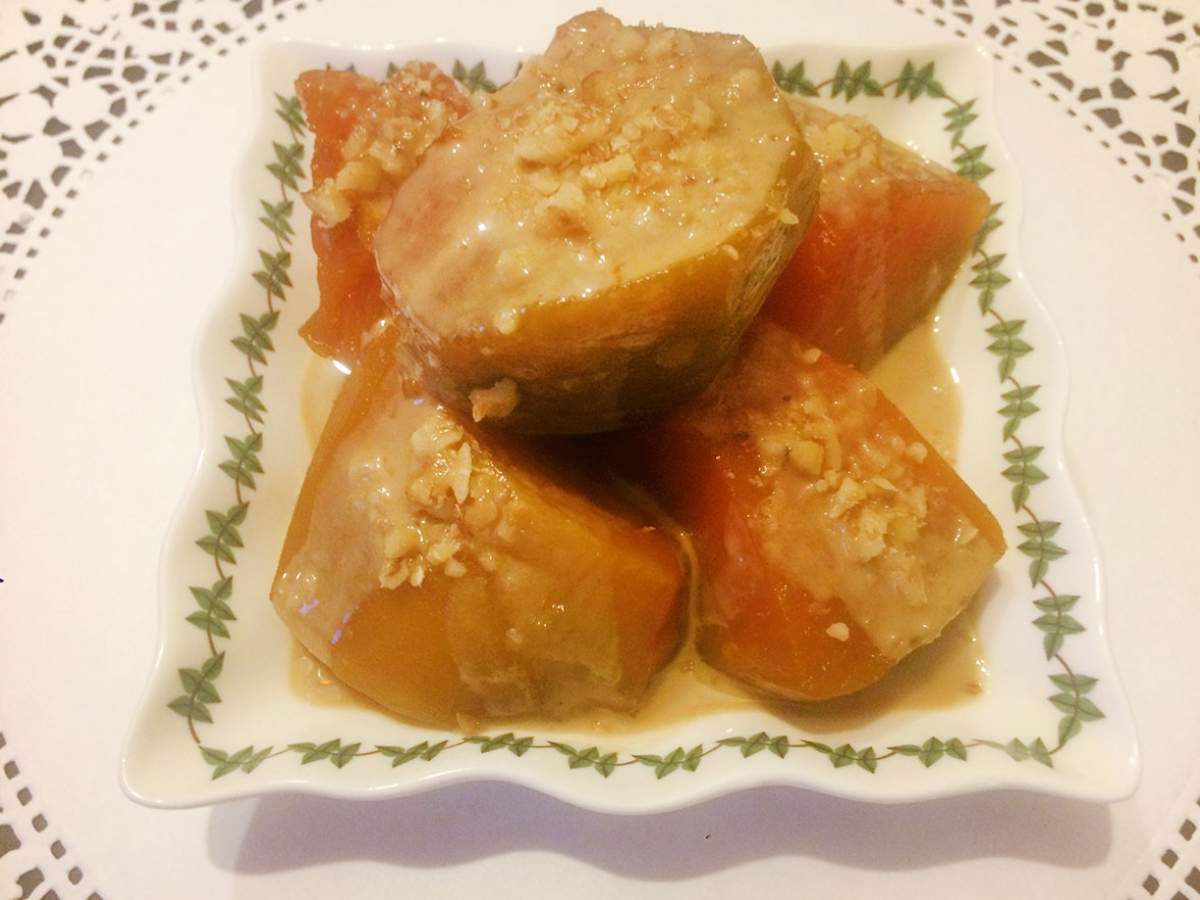 Tahinli Kabak Tatlısı